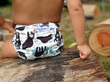Stay Dry Bamboo Cloth Nappy - Sloths
