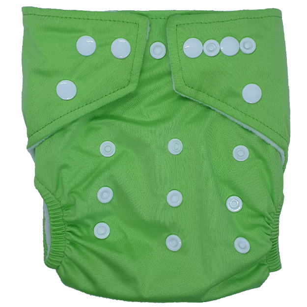 Stay-Dry Bamboo Cloth Nappy - Green