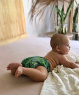 Stay Dry Bamboo Cloth Nappy - Leaves