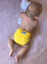 Stay Dry Bamboo Cloth Nappy - Yellow