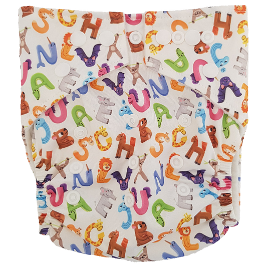 Stay Dry Bamboo Cloth Nappy - ABC