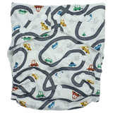 Stay Dry Bamboo Cloth Nappy - Cars
