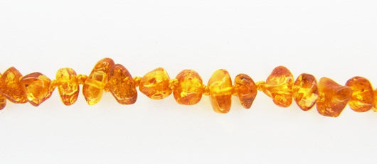Amber Teething Necklaces - Half-Baroque Beads