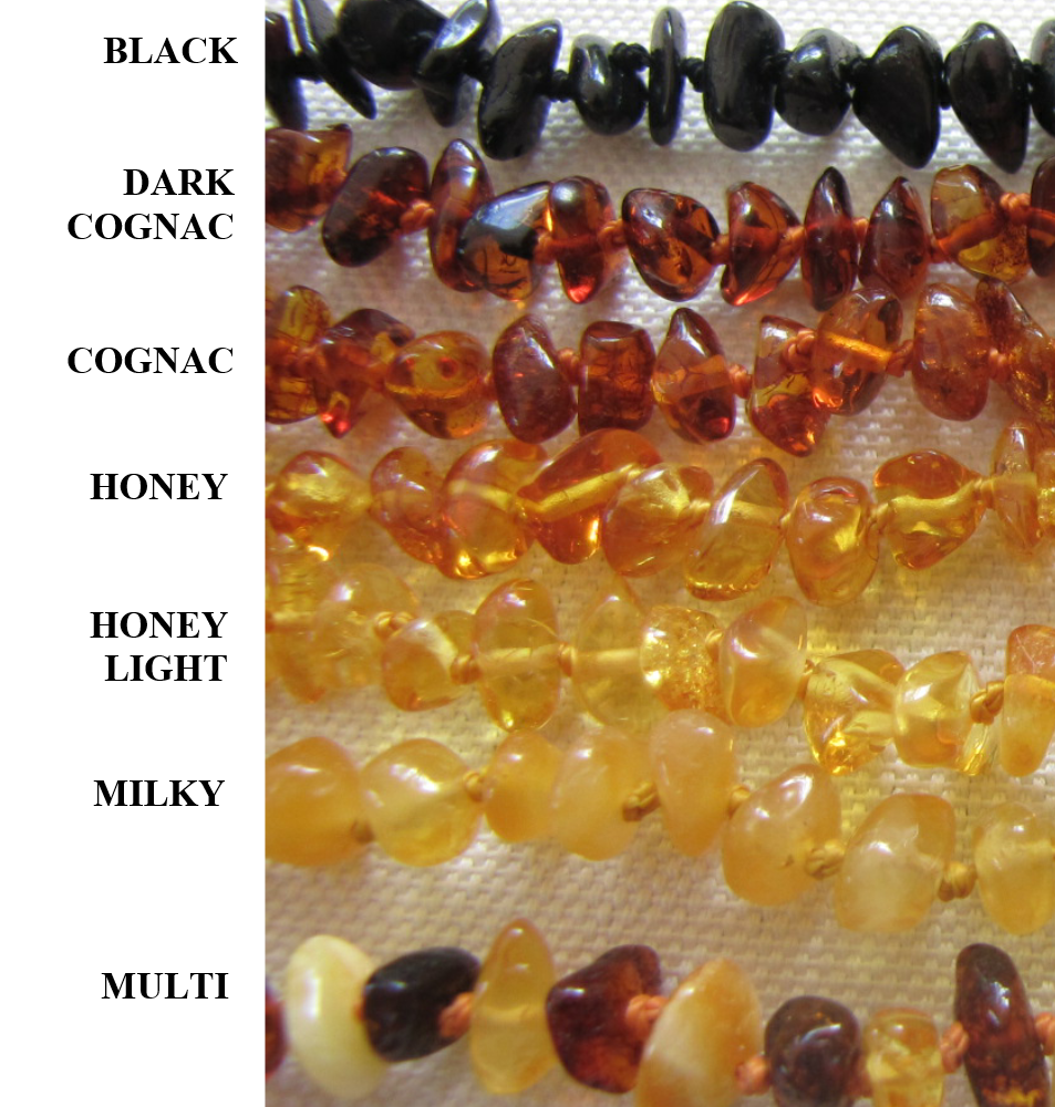 Amber Adult Necklaces - Colour selection