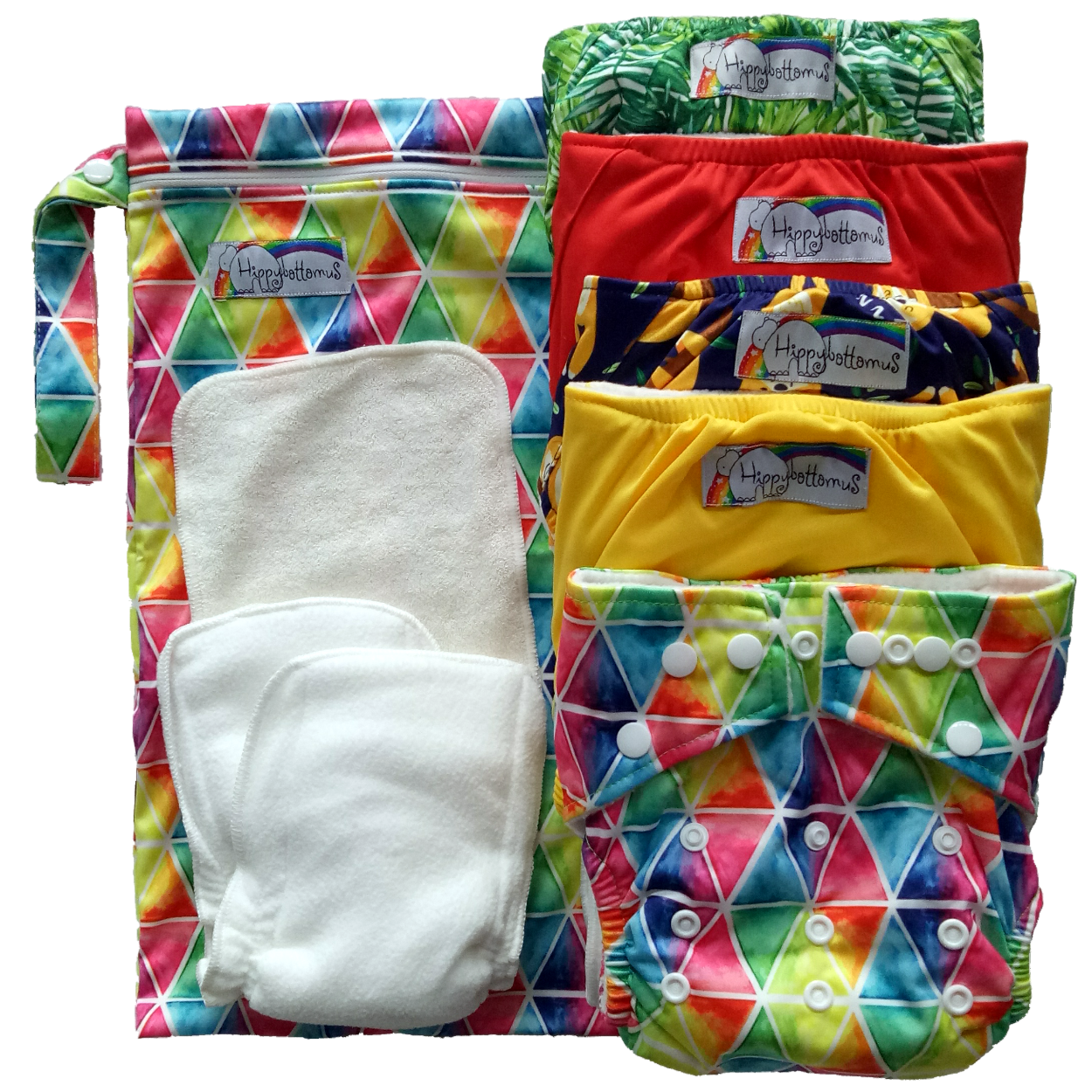 Hippybottomus Trial Reusable Nappy Pack Australia