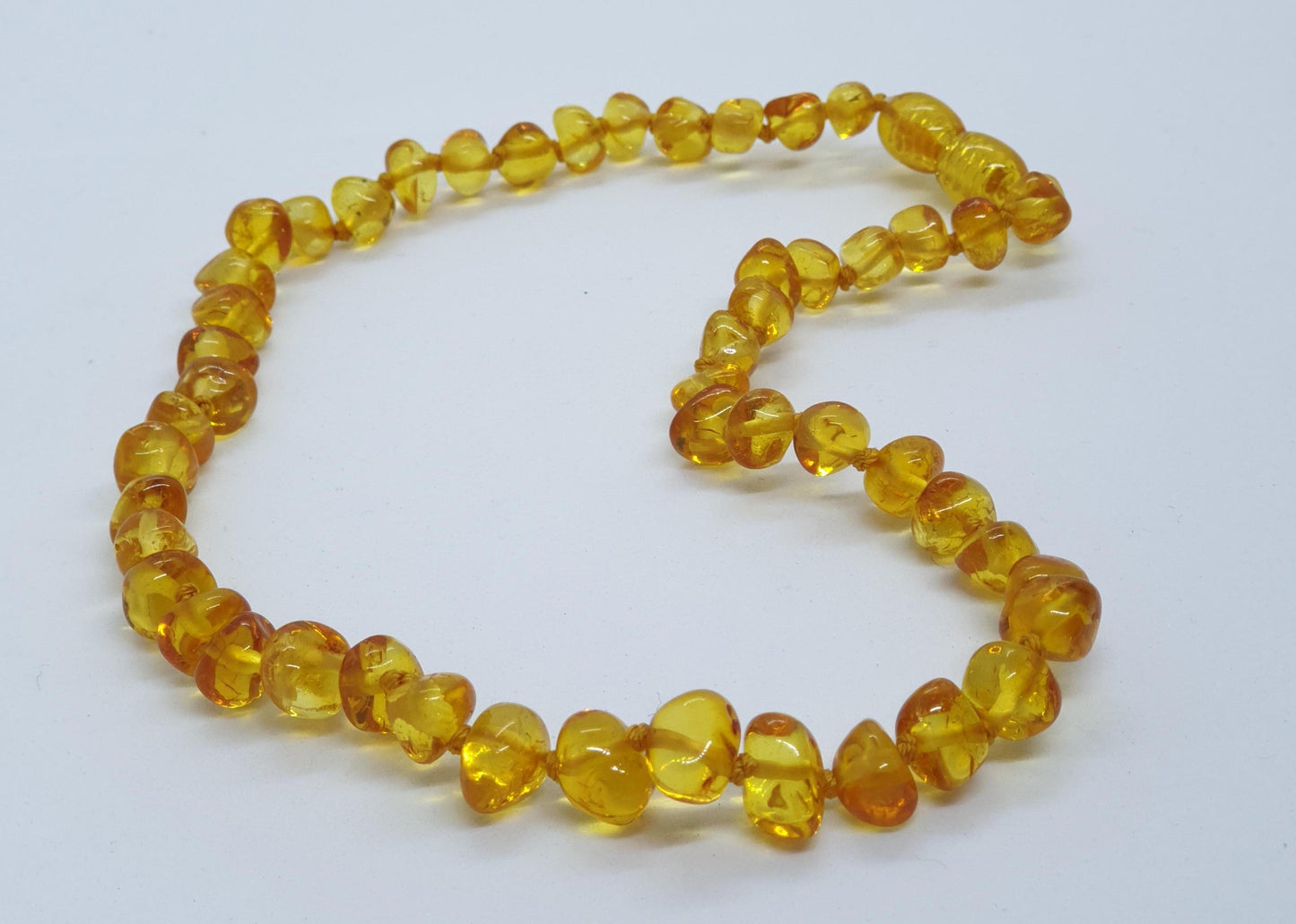 Amber Necklaces - Baroque Beads