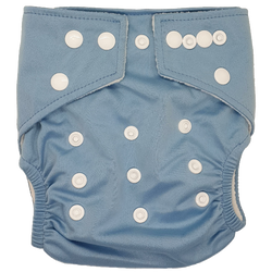 Stay-Dry Bamboo Cloth Nappy - Blue