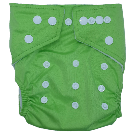 Stay-Dry Bamboo Cloth Nappy - Green
