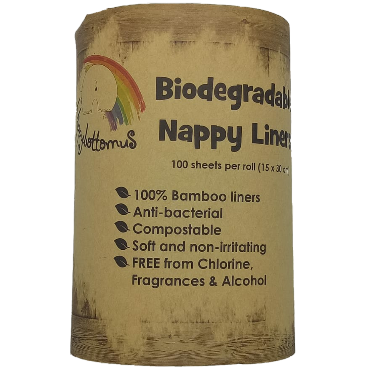 Biodegradable Bamboo Nappy Liners