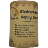 Biodegradable Bamboo Nappy Liners