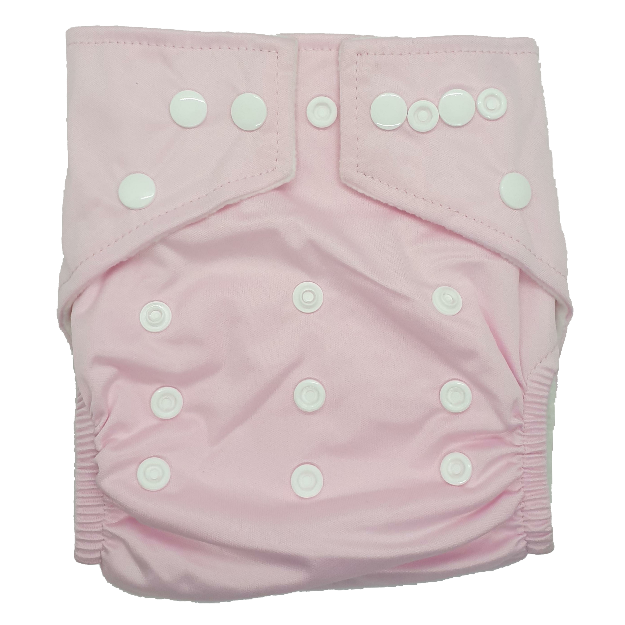 Hippybottomus Stay Dry Bamboo Cloth Nappy Australia - Pink