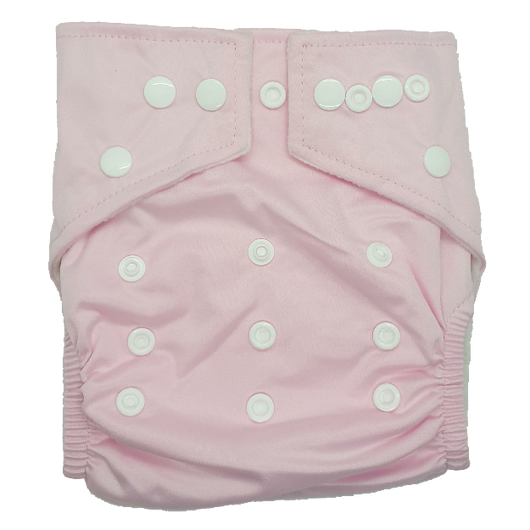 Hippybottomus Stay Dry Bamboo Cloth Nappy Australia - Pink