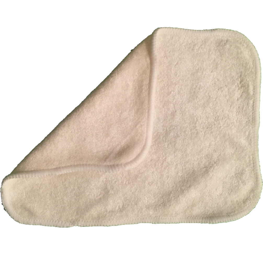 Hippybottomus reusable bamboo wipe - folded